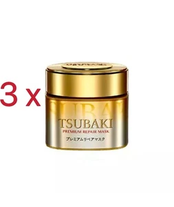 AU STOCK 3 x Shiseido TSUBAKI Premium EX Repair Hair Mask 180g Hair Treatment - Picture 1 of 4