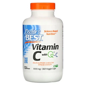 Doctor's Best Vitamin C with Q-C, Vegetarian Capsules, Dietary Supplements - Picture 1 of 3