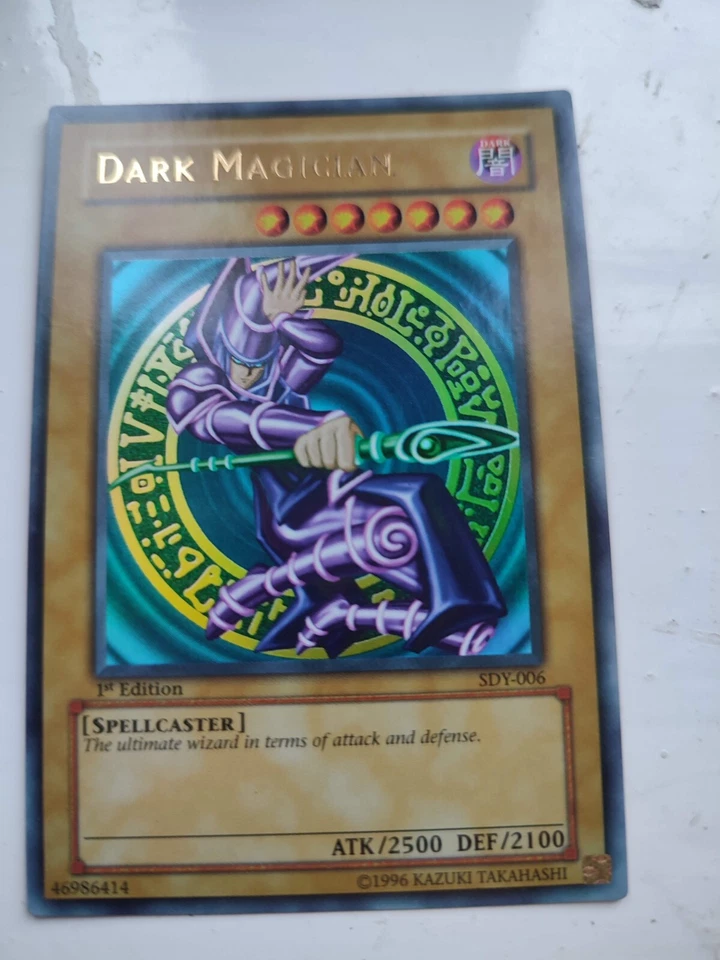 Yu-Gi-Oh SDY 006 Ultra Rare Dark Magician AE 1st Edition  - Image 1 of 1