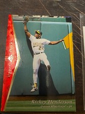 Rcikey Henderson 1995 SP - [Base] #182
