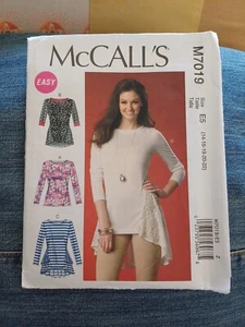 McCall´s  7019 Schnittmuster - versch. Shirts Gr. 42-48 - unbenutzt - Bild 1 von 5
