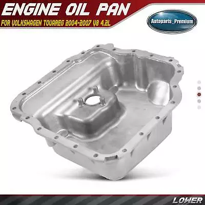 Sumidero inferior del cárter de aceite del motor para Volkswagen Touareg 4,2 L 2004 2005 2006 2007 AXQ Foto 1 de 4