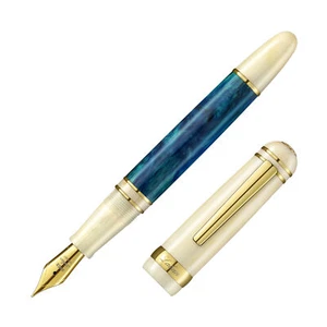 Pluma Estilográfica Laban 326 en Azul Mirage - Punta Fina - NUEVA en Caja - Imagen 1 de 2