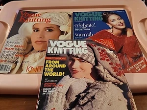 Riviste internazionali vintage Vogue Knitting, 1986, 1994 e altro - Foto 1 di 7