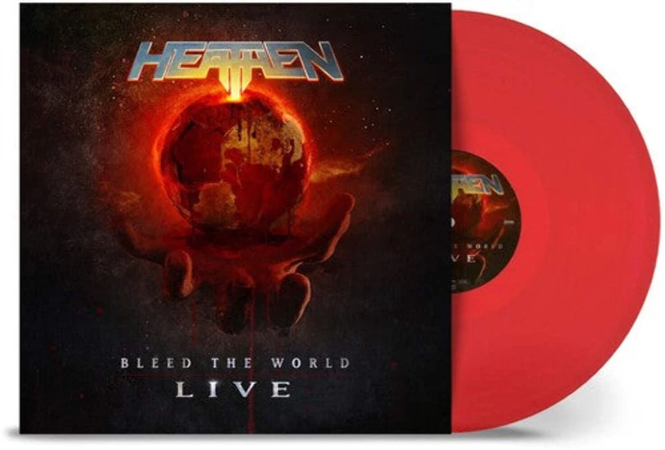 Heathen - Bleed the World: Live [Transparent Red Vinyl] NEW Vinyl - Image 1 of 1