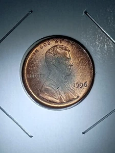 1996 Lincoln Cent Doubled Die Reverse And Partial Missing Clad! Nice!!  - Picture 1 of 8