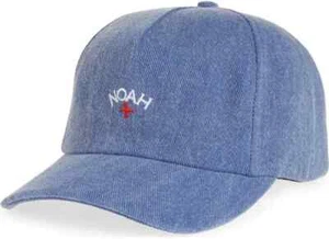 Noah NY core logo Blue denim Snapback cap !!! supreme palace kith stussy - Picture 1 of 3