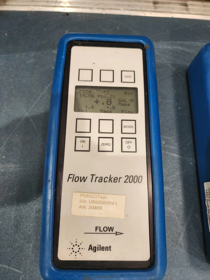 Unidad de medidor de flujo de gas HP/Agilent Flow Tracker 2000 5183-4780 #1 Foto 1 de 1