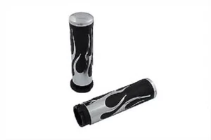 Hot Rod Flame Style Grip Set fits Harley Davidson 28-0451 - Picture 1 of 3