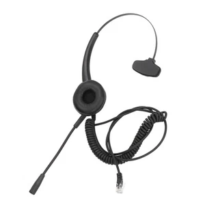 Traffic Headset Noise Reduction Ergonomic Adjustable Ultra Clear Call Plug An FY - Zdjęcie 1 z 24