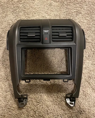 2007-2011 HONDA CR-V Radio Trim Bazel Center Dash Vents CRV Grey - Image 1 of 2