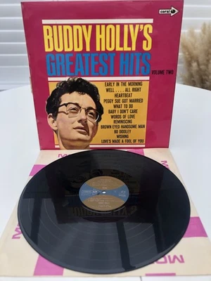 BUDDY HOLLY’S GREATEST HITS VOL 2  MONO 1970  CORAL RECORDS CP-47 VINYL LP EX - Image 1 of 4