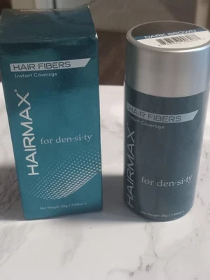 Fibras capilares Hairmax color marrón oscuro para cobertura instantánea contenedor de 30 gramos nuevo Foto 1 de 4