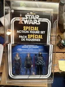 Star Wars Acrylic Case For The Journey Of Anakin Skywalker 3 Pack No Figure - Picture 1 of 15