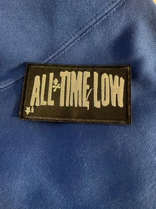 All Time Low Patch Emo Band badge Sew on Embroidered Rock Punk Battle Jacket - Picture 1 of 2