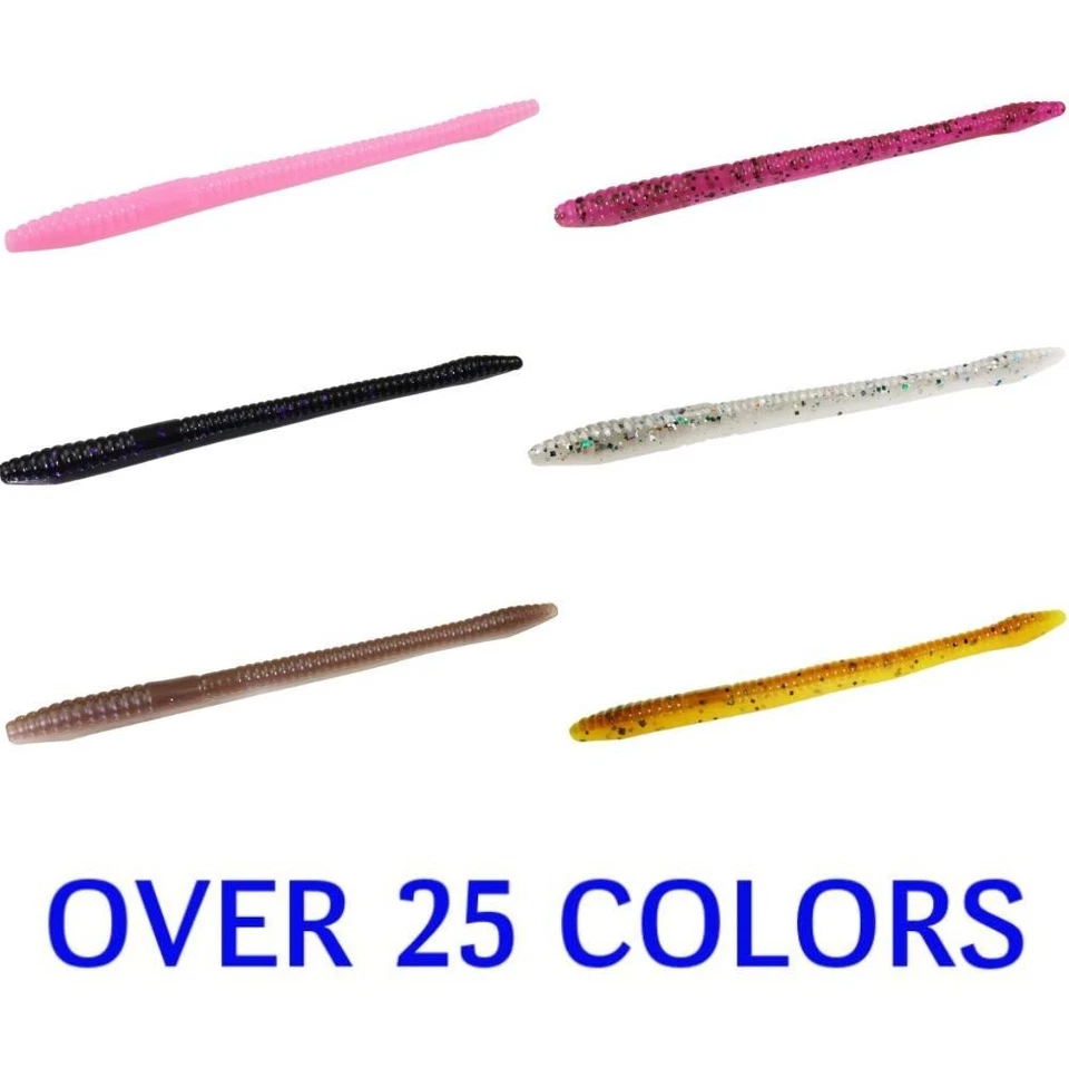 Zoom Finesse Cebo Gusano Suave Modelo 004 4.5" Paquete de 20 Foto 1 de 1