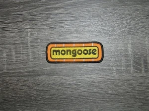 Mongoose Racing BMX Bikes Multicolor bestickt Bügelbild Patch 3,25" x 1,25" - Bild 1 von 2