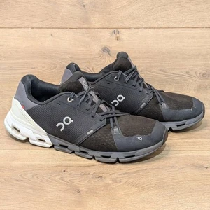 Zapatos para correr On Cloudflyer 4 negros blancos para hombre talla 14 *LEER - Imagen 1 de 14