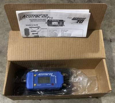 Acutrac 22 MKII Pro Dual Satellite Tracking Meter Perfect 10 Belt Clip Case - Image 1 of 4