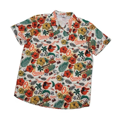 Baltimore Orioles O’s Birdland Hawaiian Shirt – 2025 SGA – XL – New Sealed - Image 1 of 4