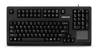 Cherry Compact QWERTY Tastiera Meccanica USB con Touchpad - 104 Tasti, 16 Wid... - Immagine 1 di 3