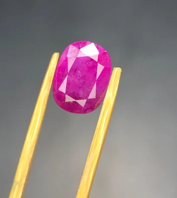 1.55 Cts Natural Untreat ruby Pinkish Red Color gemstone From Afghanistan - Image 1 of 4