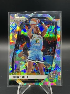 2024 Panini Prizm WNBA Lindsay Allen Prizm Silver Cracked Ice #107 Sky - Picture 1 of 2