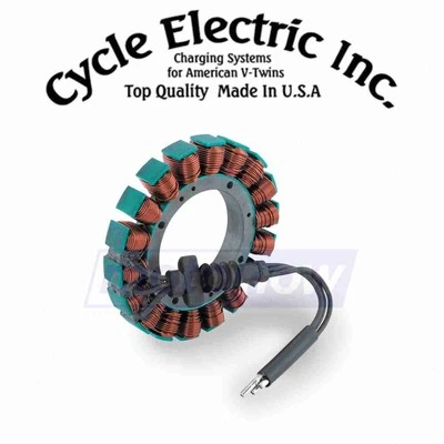 Cycle Electric Stator for 2004-2005 Harley Davidson FXDWG Dyna Wide Glide - xk Foto 1 de 4