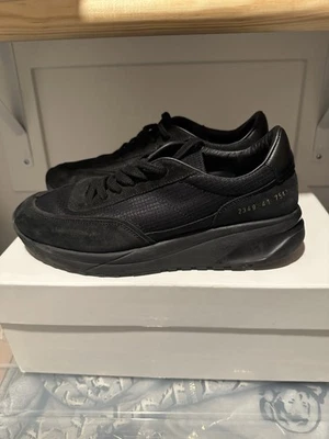 Common Projects Track 80 Canvas & Suede Sneaker Men's Black 41 8 - Image 1 of 4