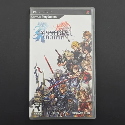 Square Enix Dissidia Final Fantasy PSP UMD Estuche Completo Arte PlayStation PSP Foto 1 de 4