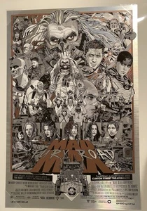 Tyler Stout - Mad Max Fury Road - Metallic Foil - P/P #/10- Mint Rare - Picture 1 of 2