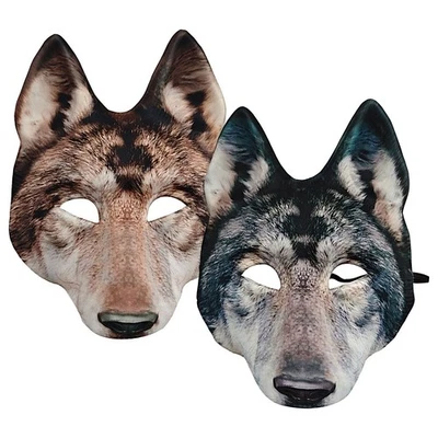 Wolf Masque Scary Animal Halloween Mask Realistic Animal Masque Party Dress Up