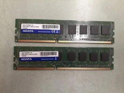 16GB (2x8GB) ADATA AD3U1600W8G11-B DDR3-1600 DIMM Desktop Memory 240-pin 2281 - Image 1 of 3