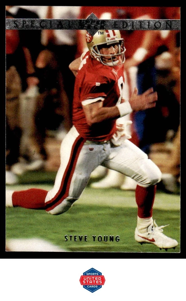 1995 Upper Deck #SE89 Steve Young Special Edition Sports Card - Image 1 of 2