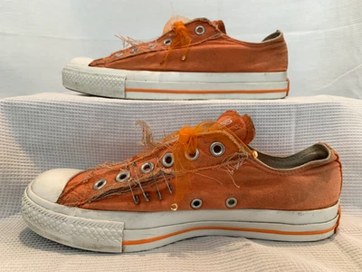 Naranja Slip On Mujer 8, Hombre 6, Converse Chuck Taylor All Stars Camiseta Baja, Punk Foto 1 de 4
