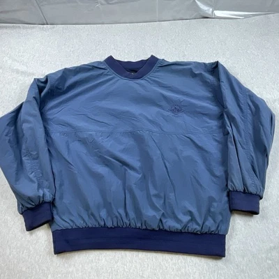 Винтажный мужской пуловер ветровка Dockers для гольфа большая верхняя одежда спортивная классическая - Изображение 1 из 4