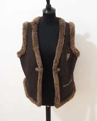 Spieth & Wensky Trachten Walk Weste Grösse 44 Damen Plüschfutter S089 - Bild 1 von 4