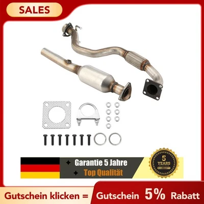Catalytic Converter Cat + Hose Pipe for VW Golf 4 IV Bora Seat Leon Toledo 1.6 Dimpziafj - Image 1 of 4
