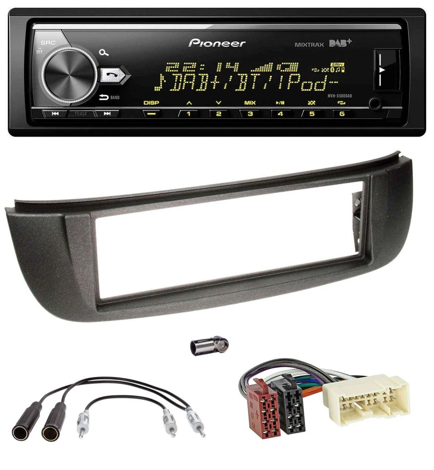 Pioneer Bluetooth USB DAB MP3 Autoradio für Nissan Almera Tino (2001-2004) - Bild 1 von 4