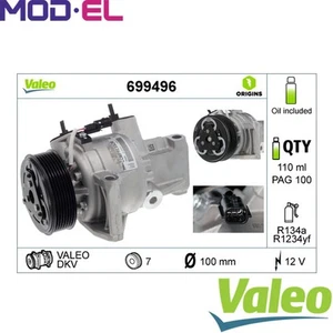 COMPRESSOR AIR CONDITIONING 699496 FOR DACIA LOGAN/MCV/II DUSTER/SUV/Van 1.0L - Picture 1 of 9