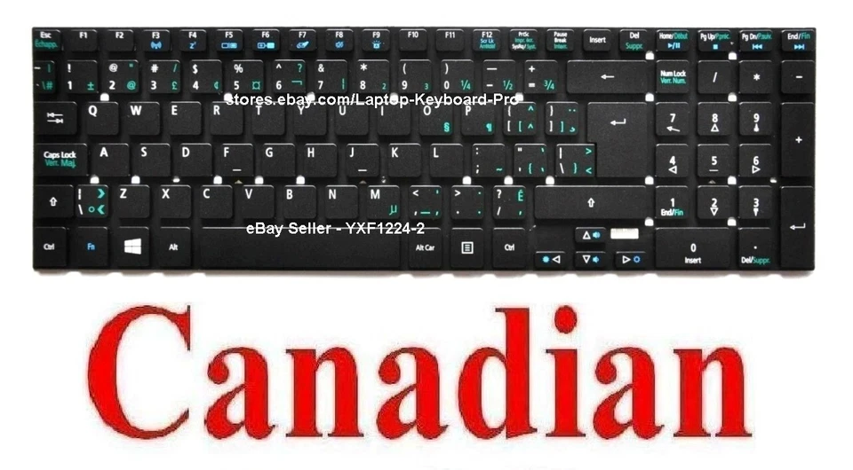 Teclado para Acer Aspire E1-522 E1-522-5603 E1-522-3657 E1-522-3820 E1-522-5885 Foto 1 de 1