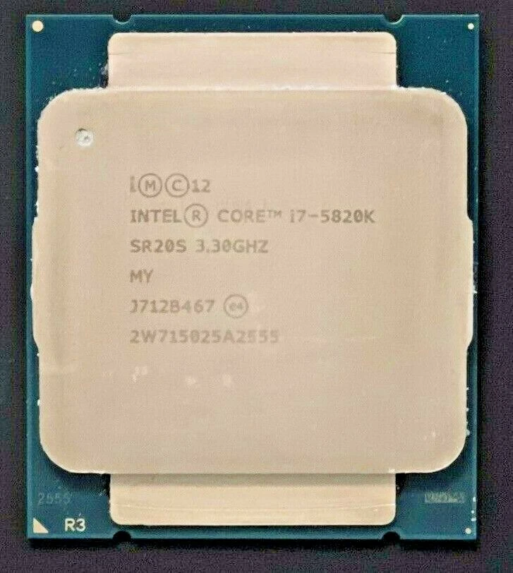 Intel Core i7-5820K 3.3GHz Six Core LGA 2011-v3 140W Desktop Processor - Image 1 of 1