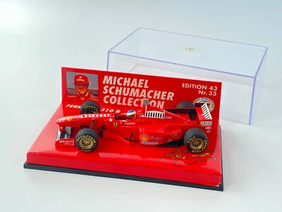 Michael Schumacher 1997 Minichamps 1:43 Ferrari F310B F1 Model Car - Image 1 of 2