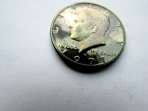 1977-S    KENNEDY HALF DOLLAR   TONED COIN Cover