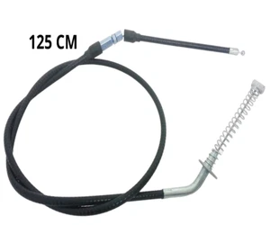 CB006 ADJUSTABLE DRUM BRAKE CABLE 125CM FOR 50CC - 150CC QUAD BIKES - Picture 1 of 4