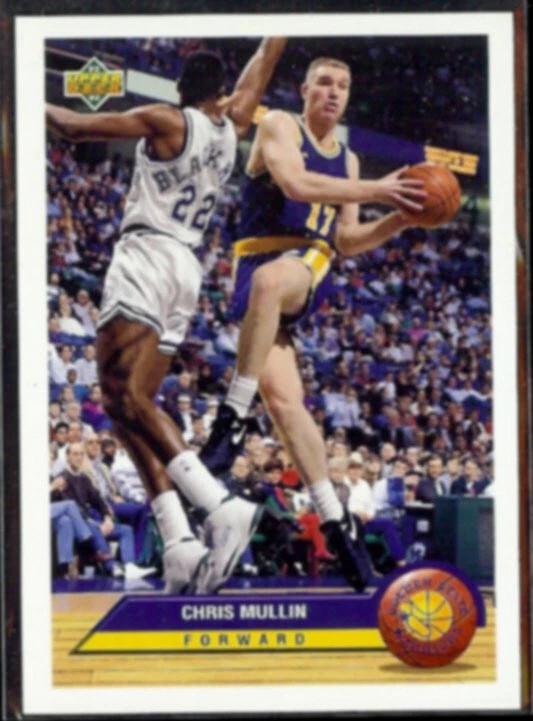 CHRIS MULLIN 1992 UD McDonald's Insert #P14.  WARRIORS - Image 1 of 1