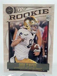 2020 PANINI LEGACY CHASE CLAYPOOL ROOKIE FOOTBALL CARD STEELERS BEARS NOTRE DAME - Picture 1 of 2