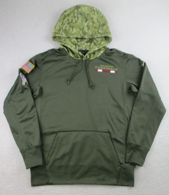 Nike Arizona Cardinals Hoodie Mens Medium Camo USA Salute to Service Sweatshirt - Image 1 of 4