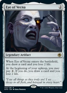 Eye of Vecna Adventures in the Forgotten Realms NM Rare MAGIC MTG CARD ABUGames - Picture 1 of 1
