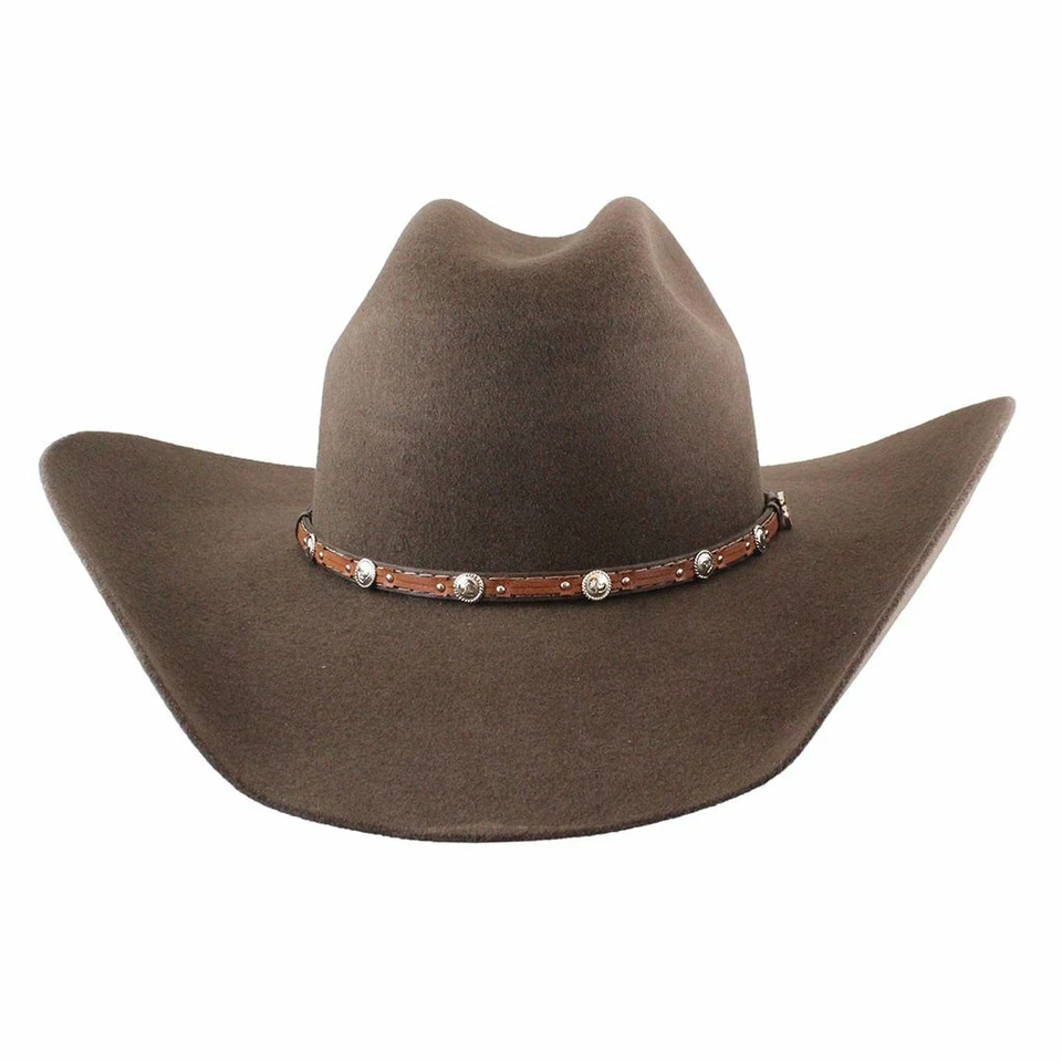 Justin Buster 2X Sombrero de Vaquero de Lana Premium Chocolate JF0230BUST-CHOC Foto 1 de 1
